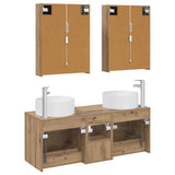 Set di mobili per il bagno 5 pcs Rovere Artigianale