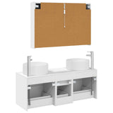 Set di mobili per il bagno 4 pcs Bianco