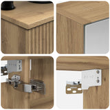 Set di mobili per il bagno 6 pcs Rovere Artigianale