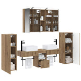 Set di mobili per il bagno 6 pcs Rovere Artigianale
