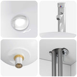 Set di mobili per il bagno 6 pcs Bianco