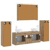 Set di mobili per il bagno 6 pcs Rovere Artigianale