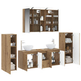 Set di mobili per il bagno 6 pcs Rovere Artigianale
