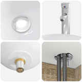 Set di mobili per il bagno 6 pcs Rovere Sonoma