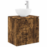 Set di mobili per il bagno 6 pcs Rovere Fumo