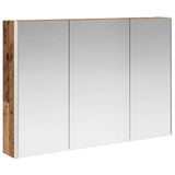 Set di mobili per il bagno 6 pcs Legno antico