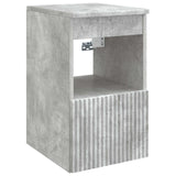 Set di mobili per il bagno 6 pcs Grigio Cemento