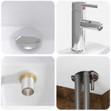 Set di mobili per il bagno 6 pcs Rovere Fumo