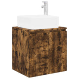 Set di mobili per il bagno 6 pcs Rovere Fumo