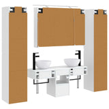 Set di mobili per il bagno 6 pcs Bianco