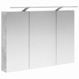 Set di mobili per il bagno 6 pcs Grigio Cemento