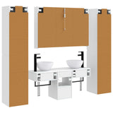 Set di mobili per il bagno 6 pcs Bianco