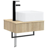 Set di mobili per il bagno 6 pcs Rovere Sonoma