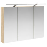 Set di mobili per il bagno 6 pcs Rovere Sonoma