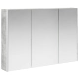 Set di mobili per il bagno 6 pcs Grigio Cemento