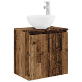 Set di mobili per il bagno 6 pcs Legno antico