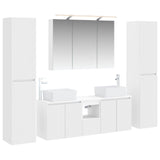 Set di mobili per il bagno 6 pcs Bianco