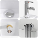 Set di mobili per il bagno 6 pcs Bianco