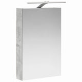 Set di mobili per il bagno 5 pcs Grigio Cemento