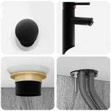 Set di mobili per il bagno 5 pcs Sonoma grigio