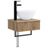 Set di mobili per il bagno 5 pcs Rovere Artigianale