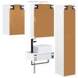 Set di mobili per il bagno 5 pcs Bianco