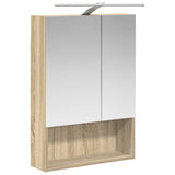 Set di mobili per il bagno 5 pcs Rovere Sonoma