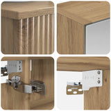 Set di mobili per il bagno 5 pcs Rovere Artigianale