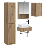 Set di mobili per il bagno 5 pcs Rovere Artigianale