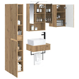 Set di mobili per il bagno 5 pcs Rovere Artigianale