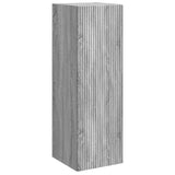 Set di mobili per il bagno 5 pcs Sonoma grigio
