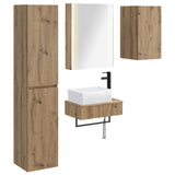 Set di mobili per il bagno 5 pcs Rovere Artigianale