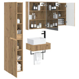 Set di mobili per il bagno 5 pcs Rovere Artigianale