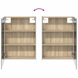 Set di mobili per il bagno 4 pcs Rovere Sonoma
