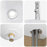 Set di mobili per il bagno 4 pcs Rovere Artigianale