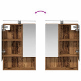 Set di mobili per il bagno 4 pcs Legno antico