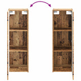 Set di mobili per il bagno 4 pcs Legno antico