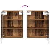 Set di mobili per il bagno 4 pcs Legno antico