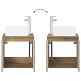 Set di mobili per il bagno 4 pcs Rovere Artigianale