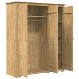 Guardaroba con porta BODO Marrone miele 146 x 53,5 x 173 cm