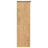 Guardaroba con porta BODO Marrone miele 146 x 53,5 x 173 cm