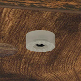Tavolino Rovere fumé 30 x 30 x 56 cm Legno truciolato