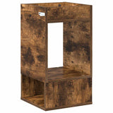 Tavolino Rovere fumé 30 x 30 x 56 cm Legno truciolato
