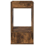 Tavolino Rovere fumé 30 x 30 x 56 cm Legno truciolato