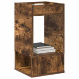 Tavolino Rovere fumé 30 x 30 x 56 cm Legno truciolato
