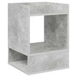 Tavolino 2 pcs Grigio cemento 40 x 40 x 56 cm Legno truciolato