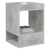 Tavolino 2 pcs Grigio cemento 40 x 40 x 56 cm Legno truciolato