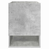 Tavolino 2 pcs Grigio cemento 40 x 40 x 56 cm Legno truciolato