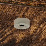 Tavolino Rovere fumé 40 x 40 x 56 cm Legno truciolato