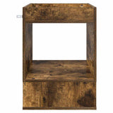 Tavolino Rovere fumé 40 x 40 x 56 cm Legno truciolato